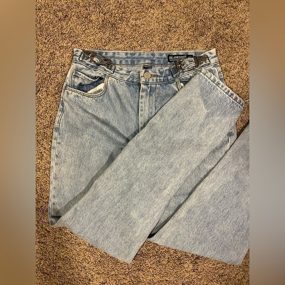 Blank NYC Bleeker Ultra High Rise Wild West Buckle Skinny Jeans - Picture 2 of 5